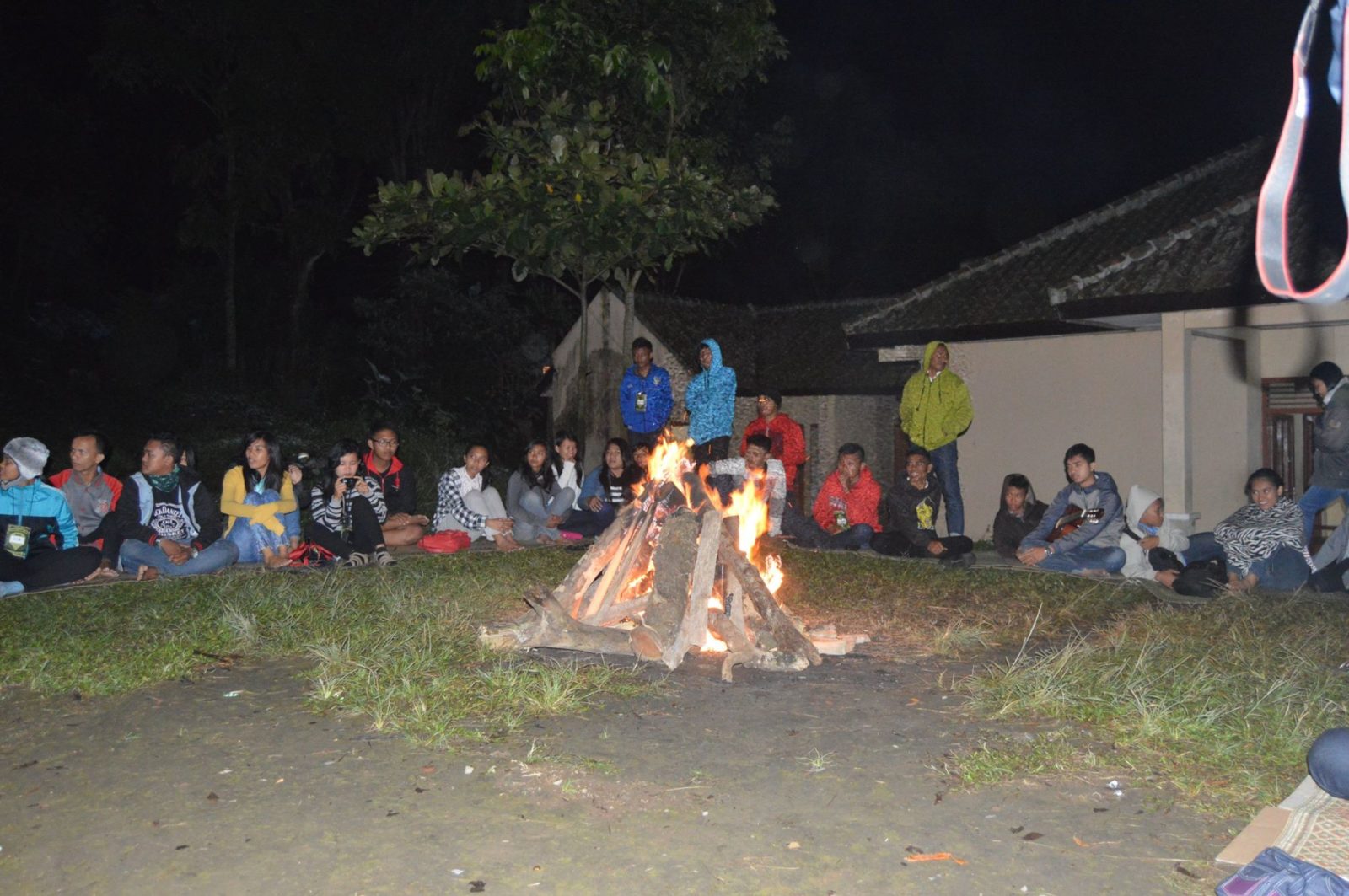 Java Bali District Camp Fire