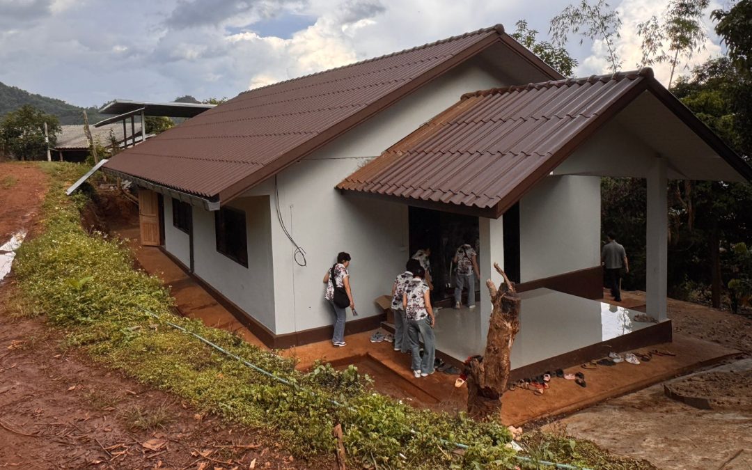 A House of Worship Dedicated in Northern Thailand