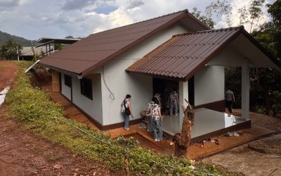 A House of Worship Dedicated in Northern Thailand