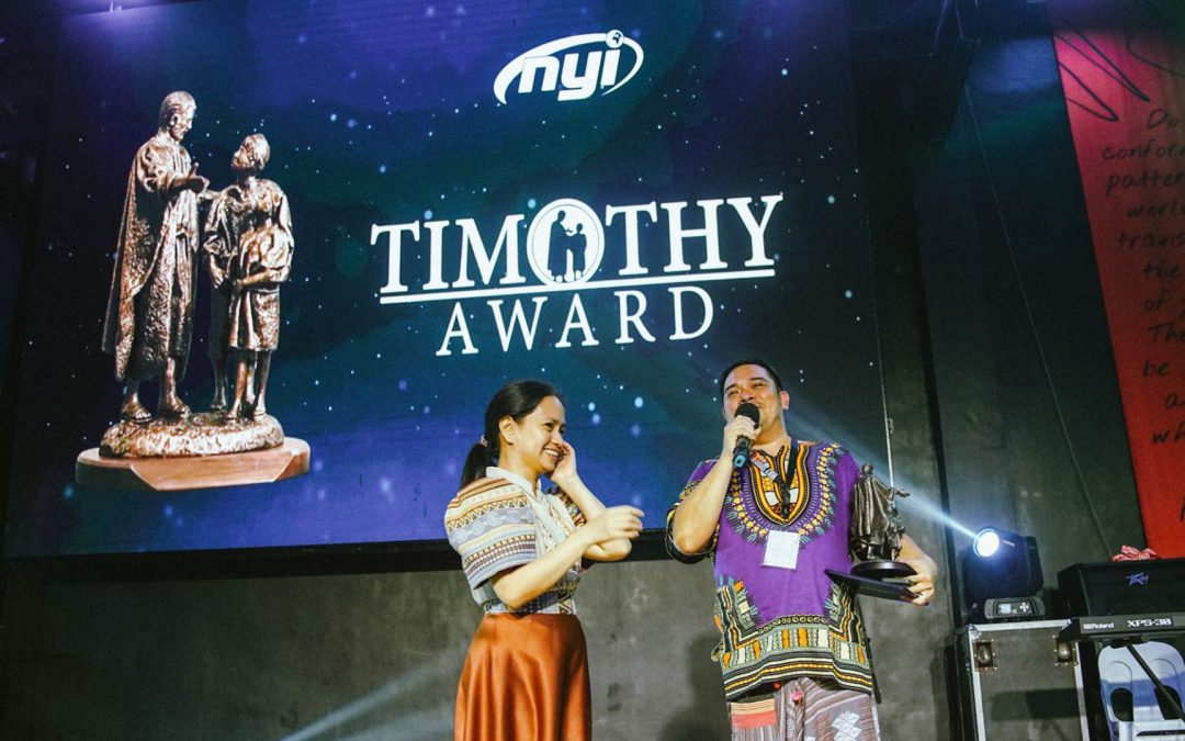Rev. Elsid Paragas Honored with Timothy Award for Lifelong Investment in Young Leaders