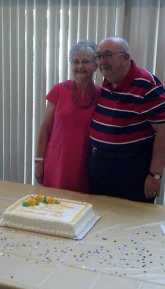 Celebrating 50 years together, July 2013.