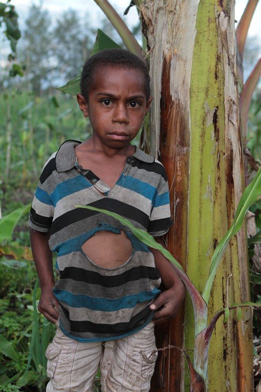 Boy by the Banana Tree 1 x