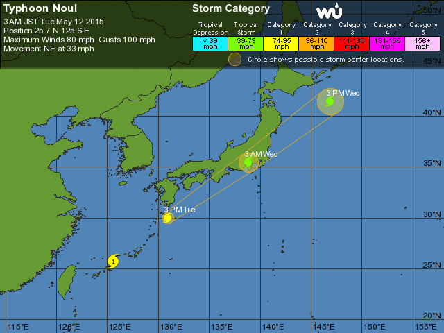 Typhoon Noul 0511